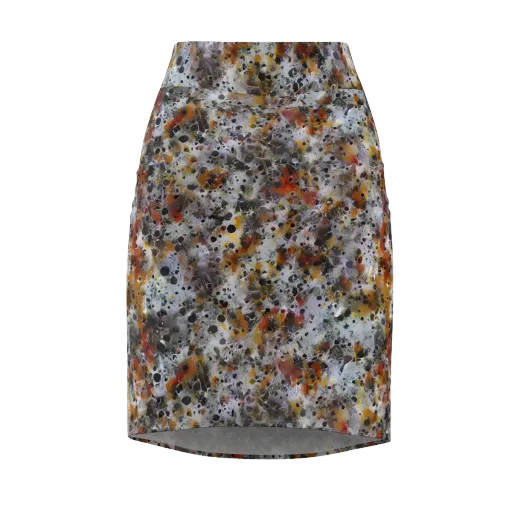 Molten Static on a Pencil Skirt
