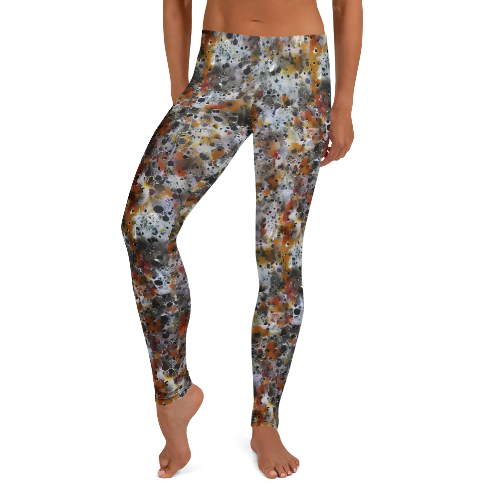 Molten Static on Leggings — Front