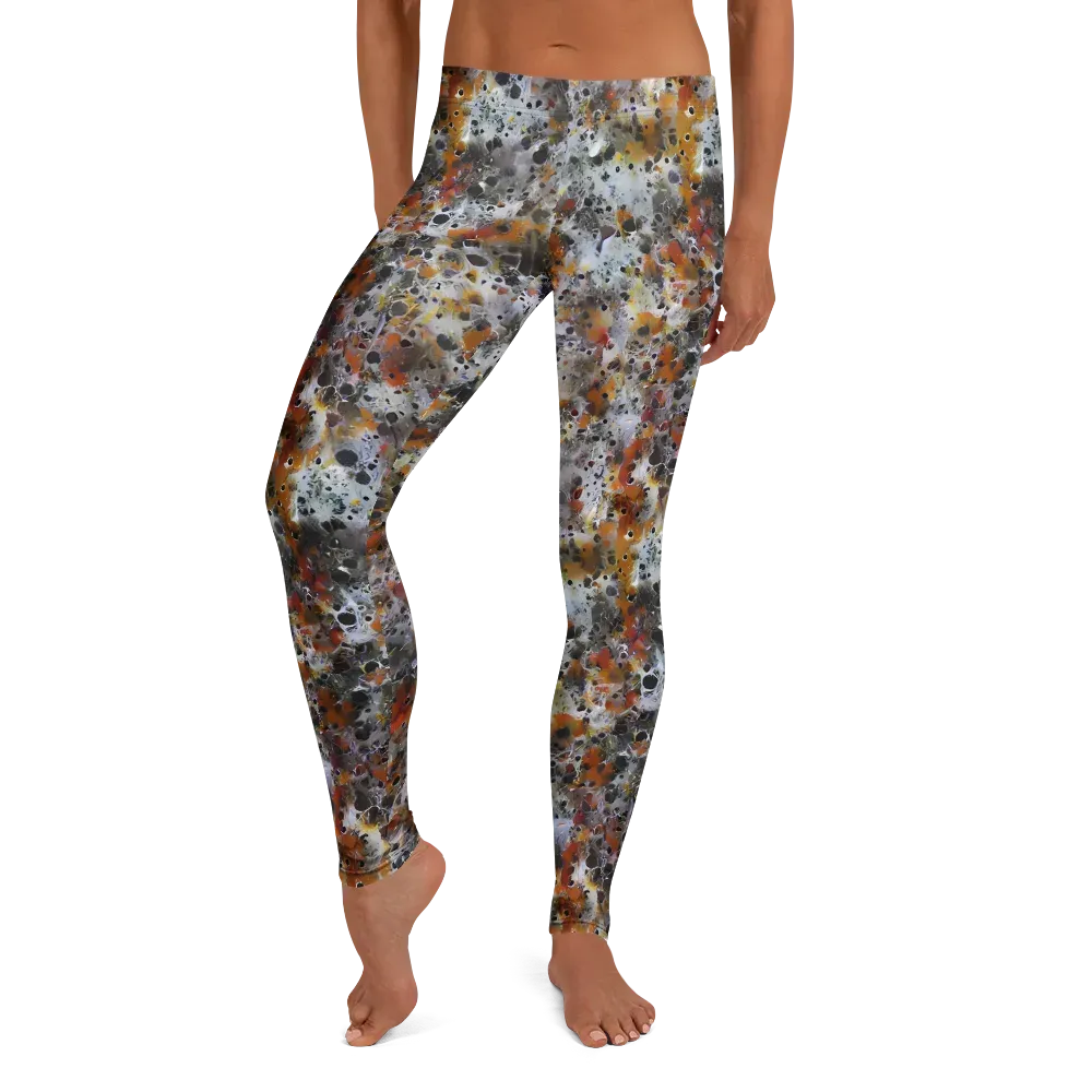 Molten Static on Leggings — Front