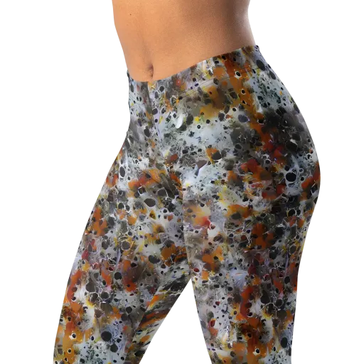Molten Static on a Leggings