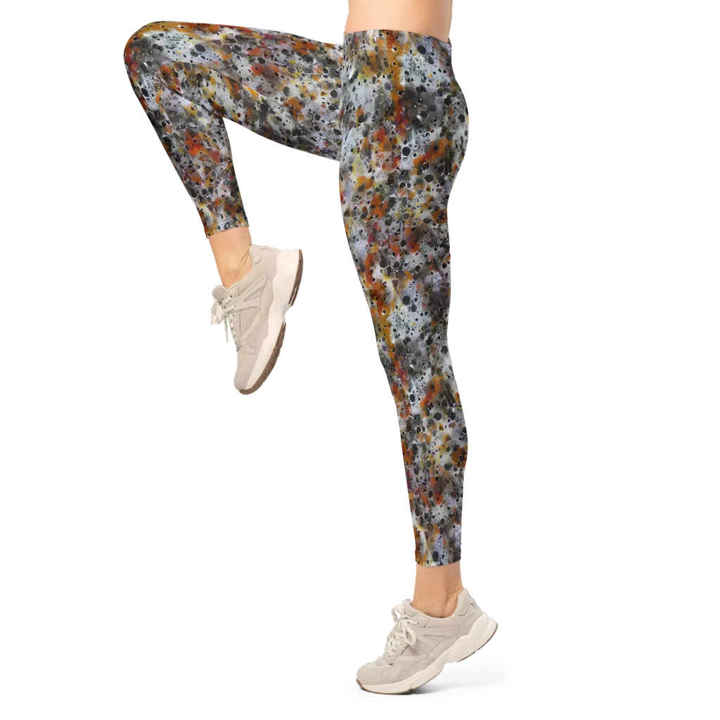 Molten Static on Leggings — Left