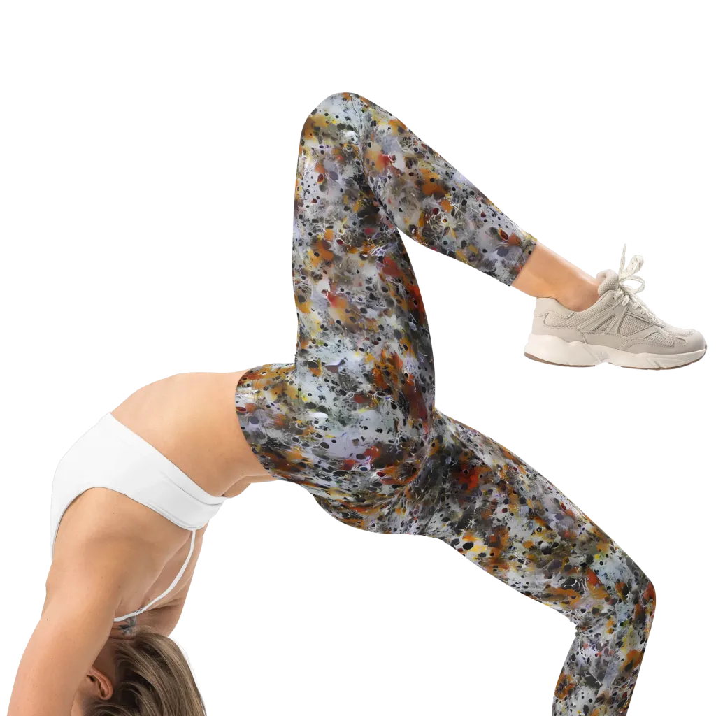 Molten Static on Leggings — Right