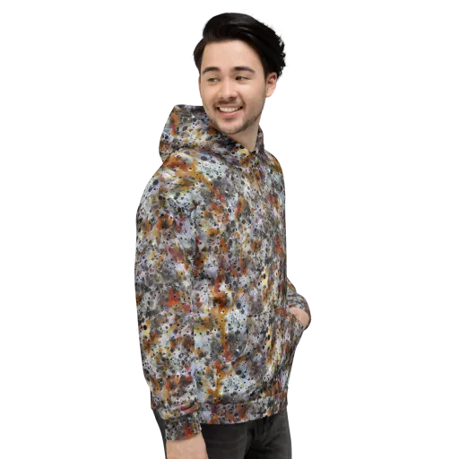 Molten Static on a Hoodie