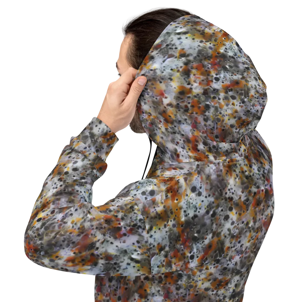 Molten Static on Hoodie — Back