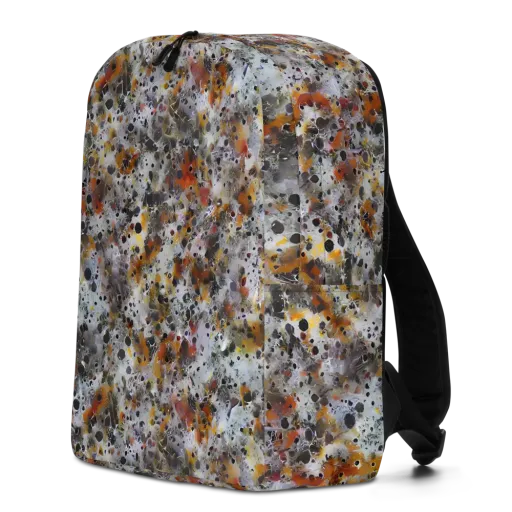 Molten Static on a Minimalist Backpack
