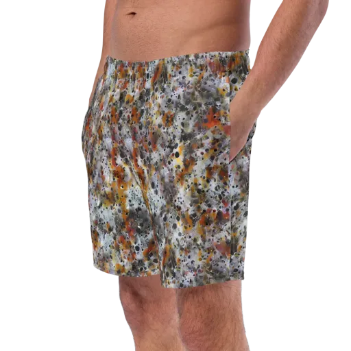 Molten Static on a Swim Trunks