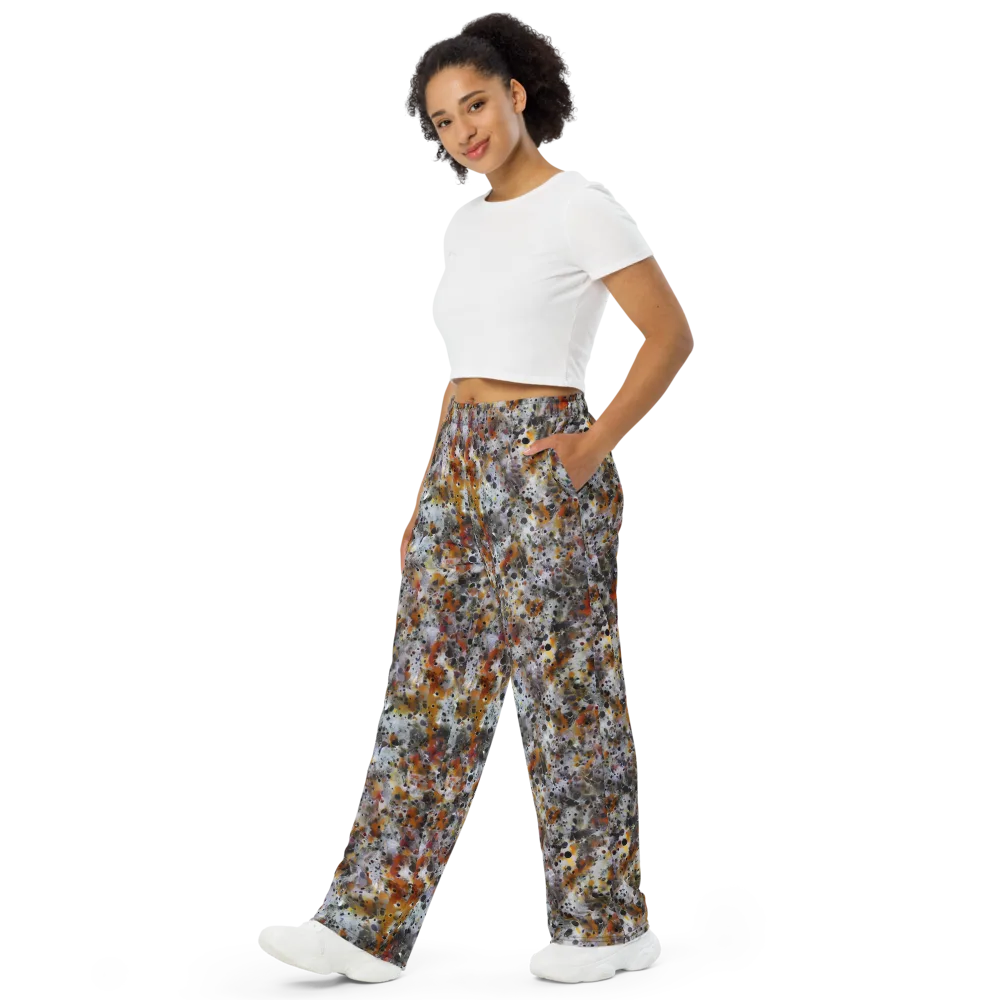 Molten Static on Wide-Leg Pants — Left Front