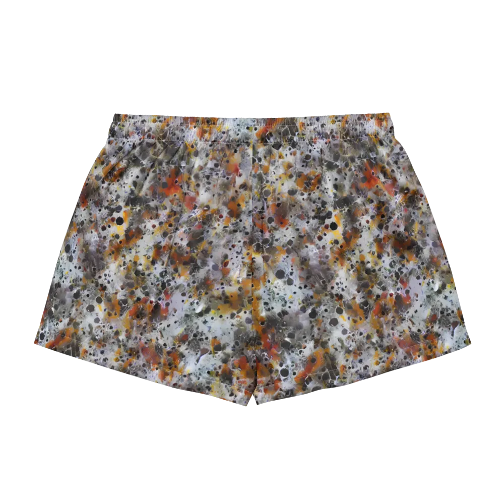 Molten Static on Women's Pajama Shorts — Back