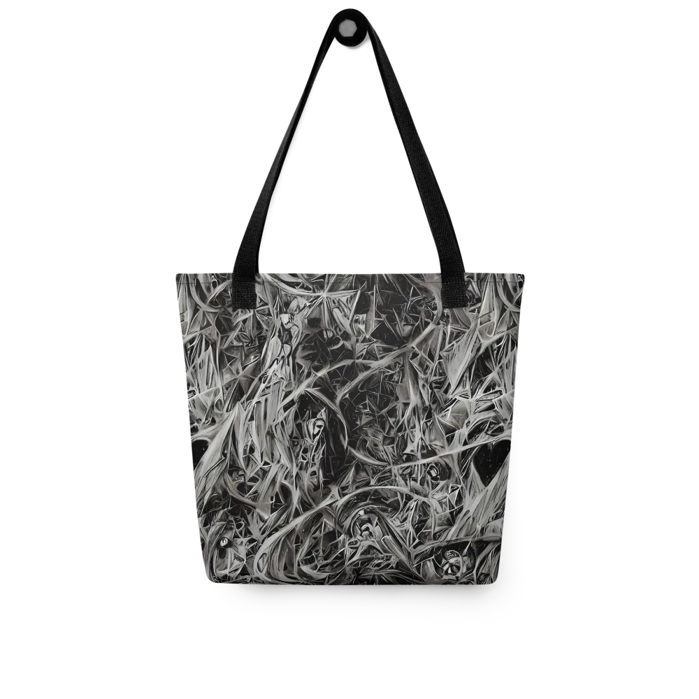 Silver Shatter on Tote Bag — Front