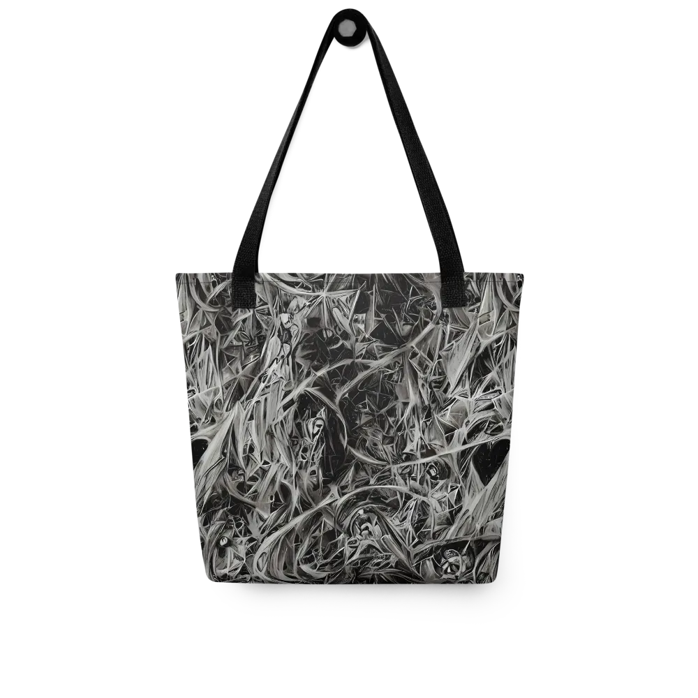 Silver Shatter on Tote Bag — Front