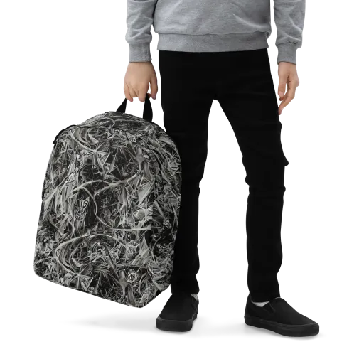Silver Shatter on a Minimalist Backpack