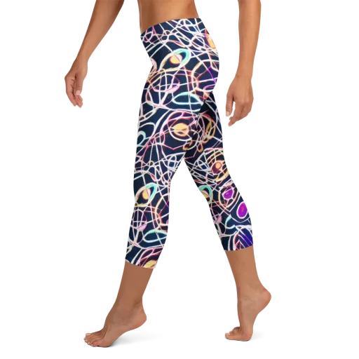 Galactic Entanglement on a Capri Leggings