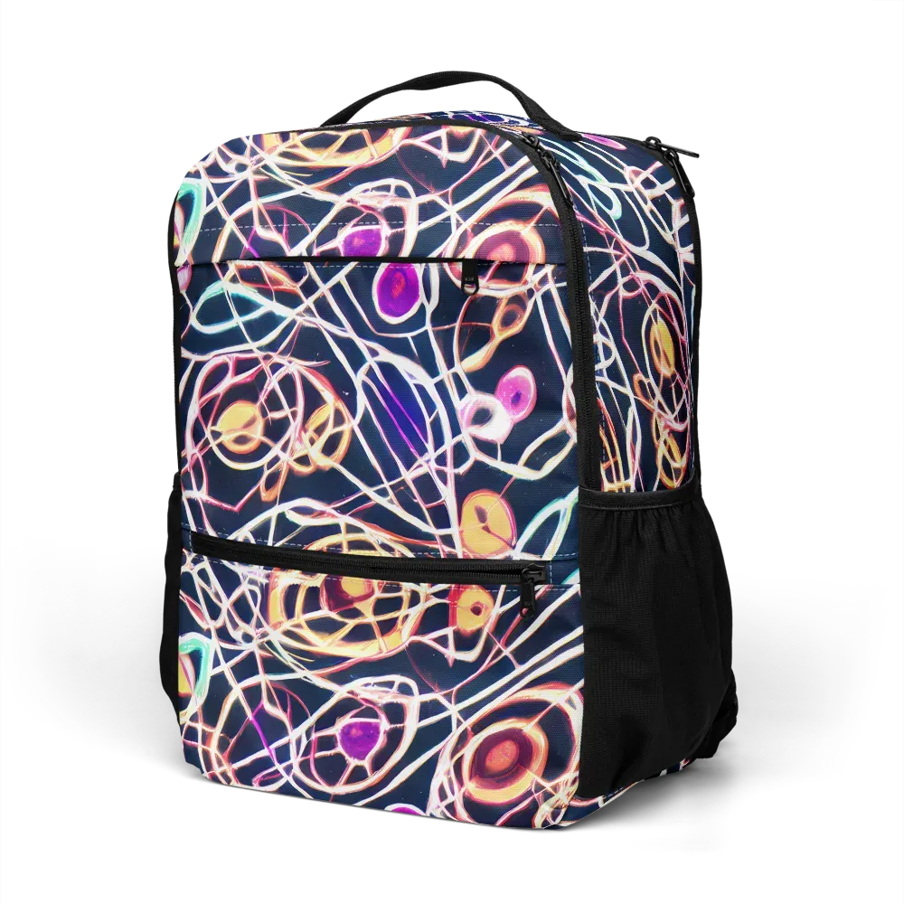 Galactic Entanglement on Utility Backpack — Left Front