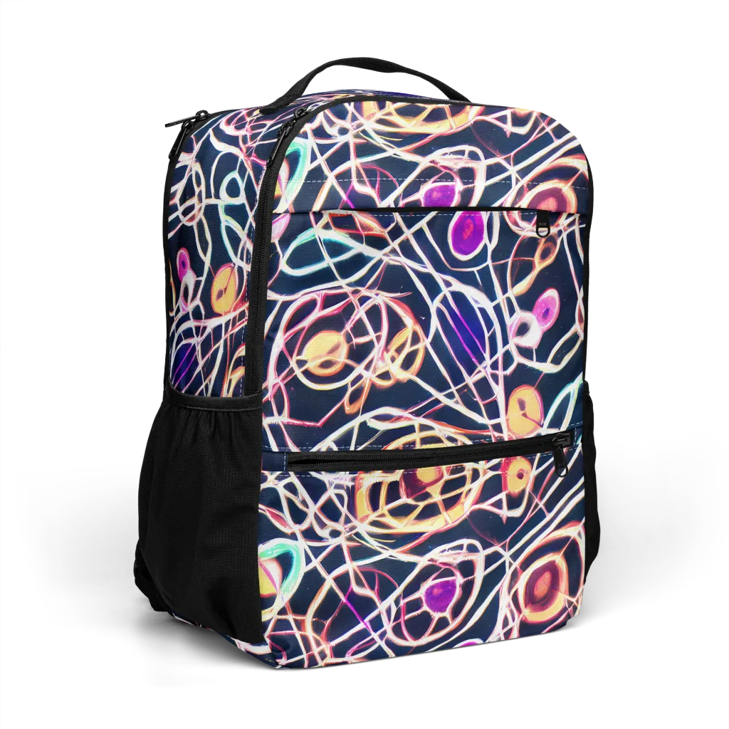 Galactic Entanglement on Utility Backpack — Right Front