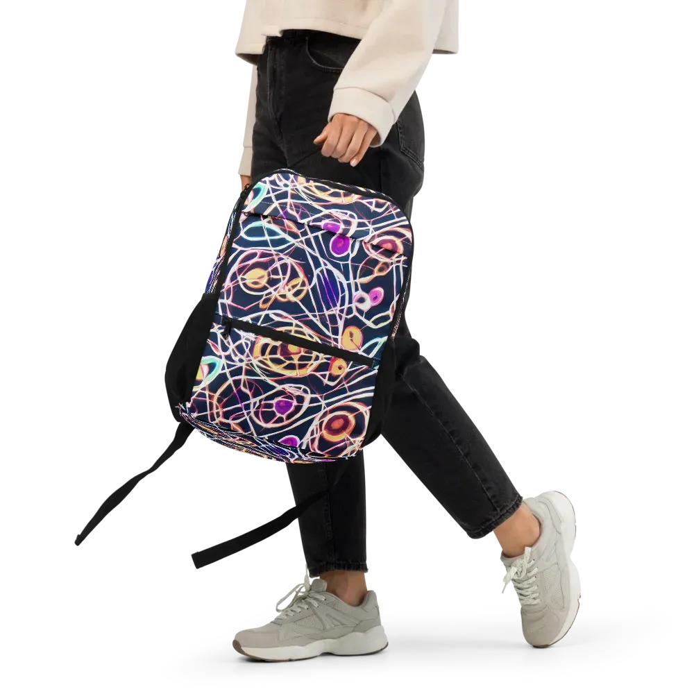 Galactic Entanglement on Utility Backpack — Front