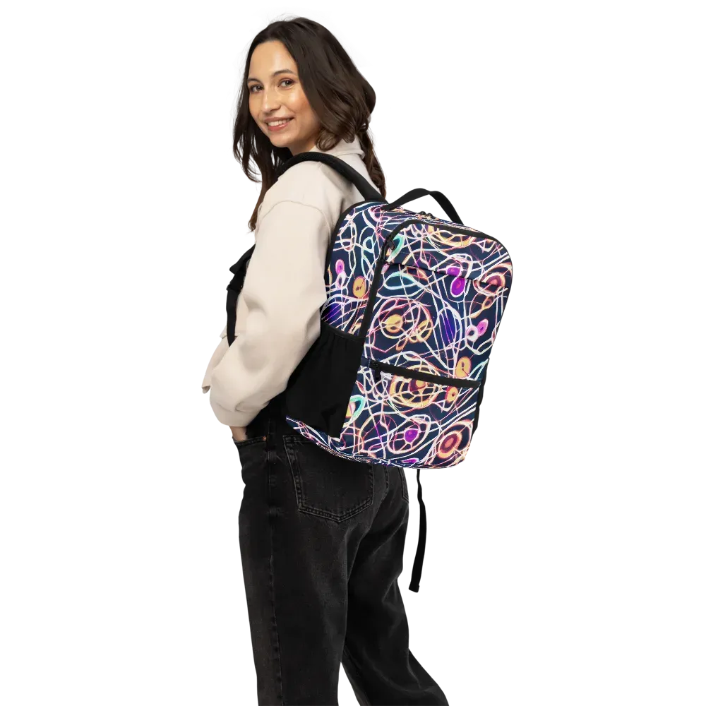 Galactic Entanglement on Utility Backpack — Back
