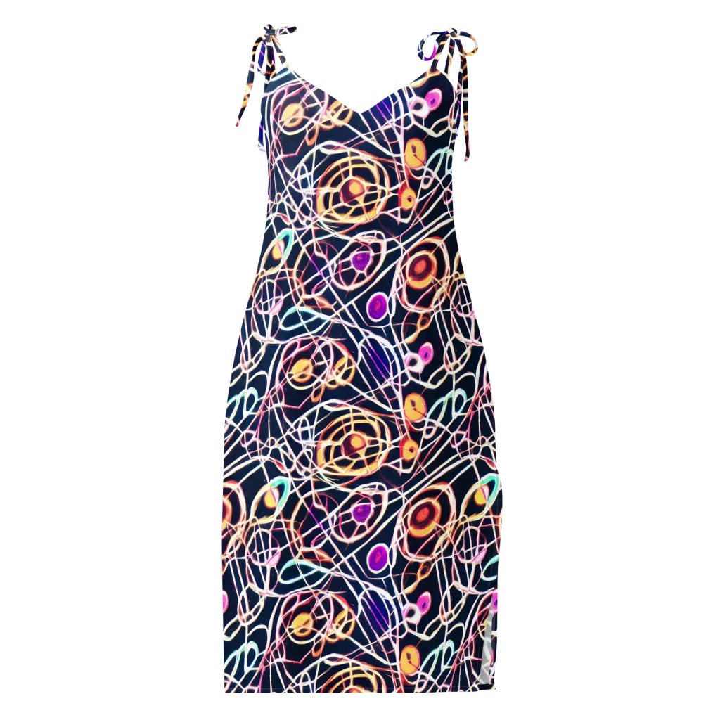 Galactic Entanglement on Slip Dress — Front