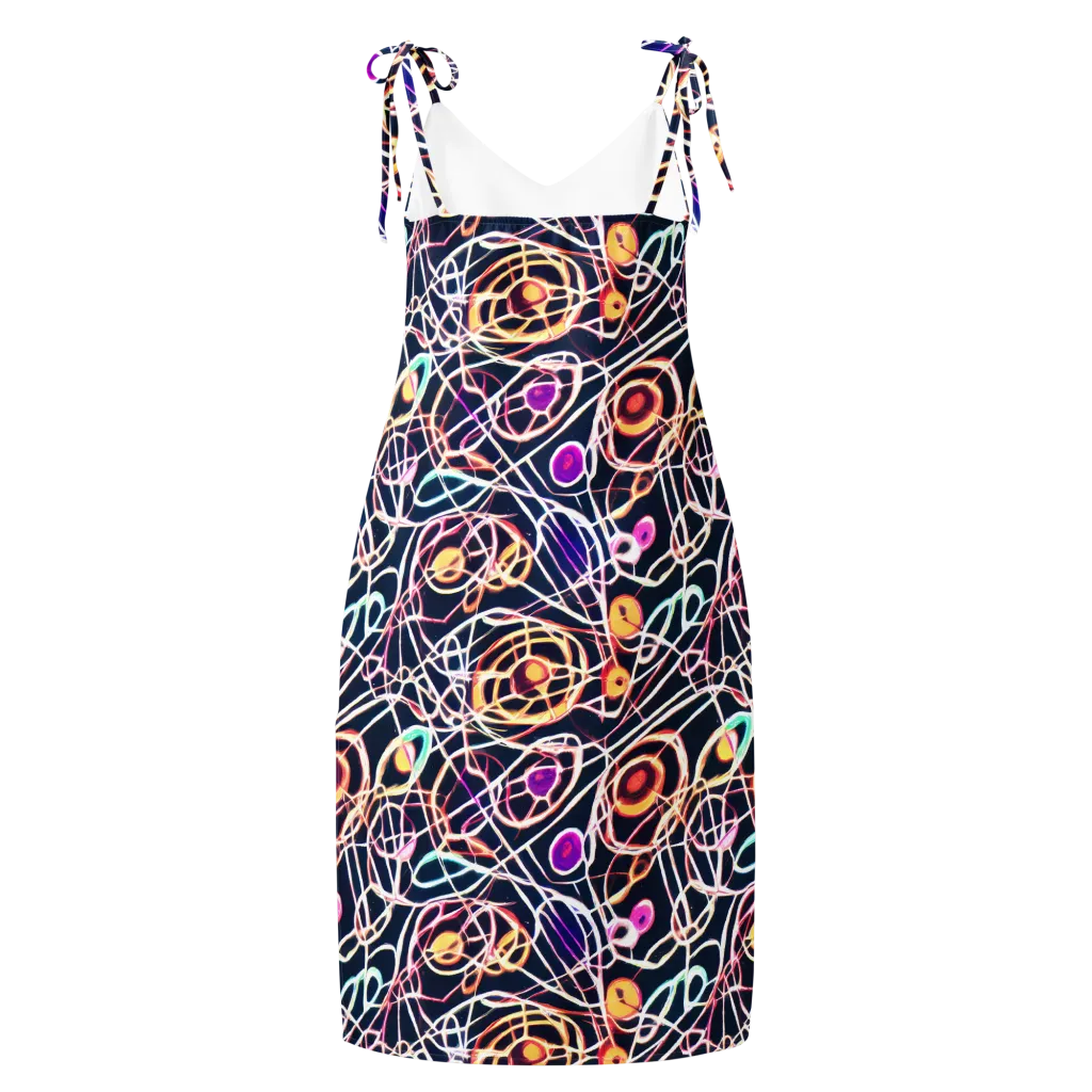 Galactic Entanglement on Slip Dress — Back