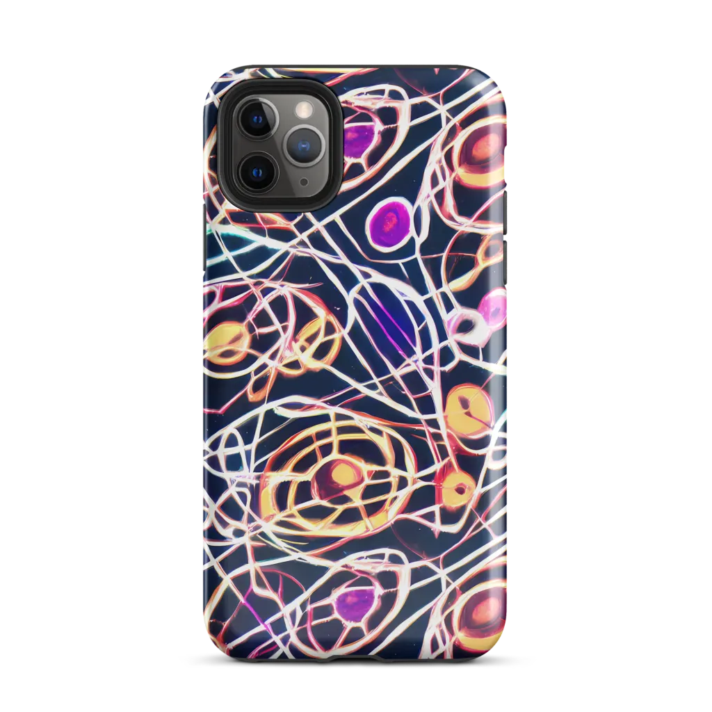 Galactic Entanglement on Tough Case for iPhone® — Front