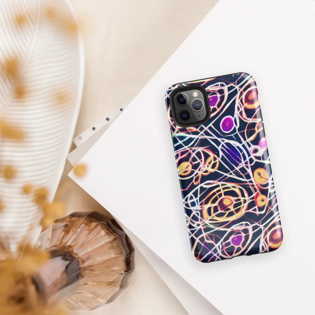 Galactic Entanglement on Tough Case for iPhone® — Front