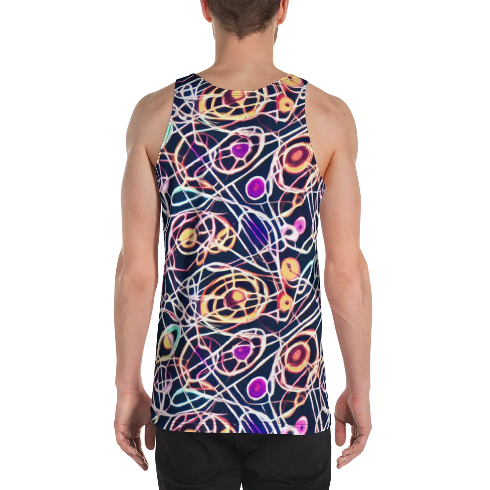 Galactic Entanglement on Men's Tank Top — Back