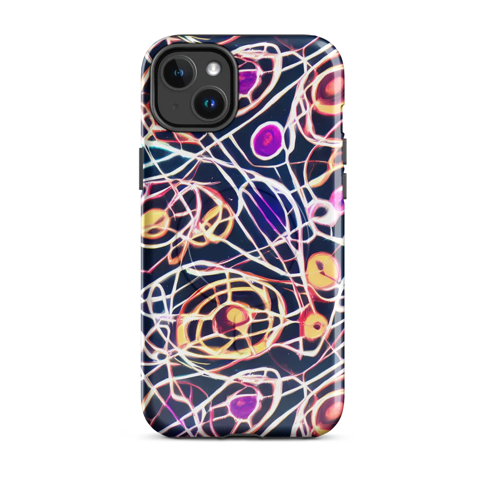 Galactic Entanglement on MagSafe Tough Case for iPhone® — Front