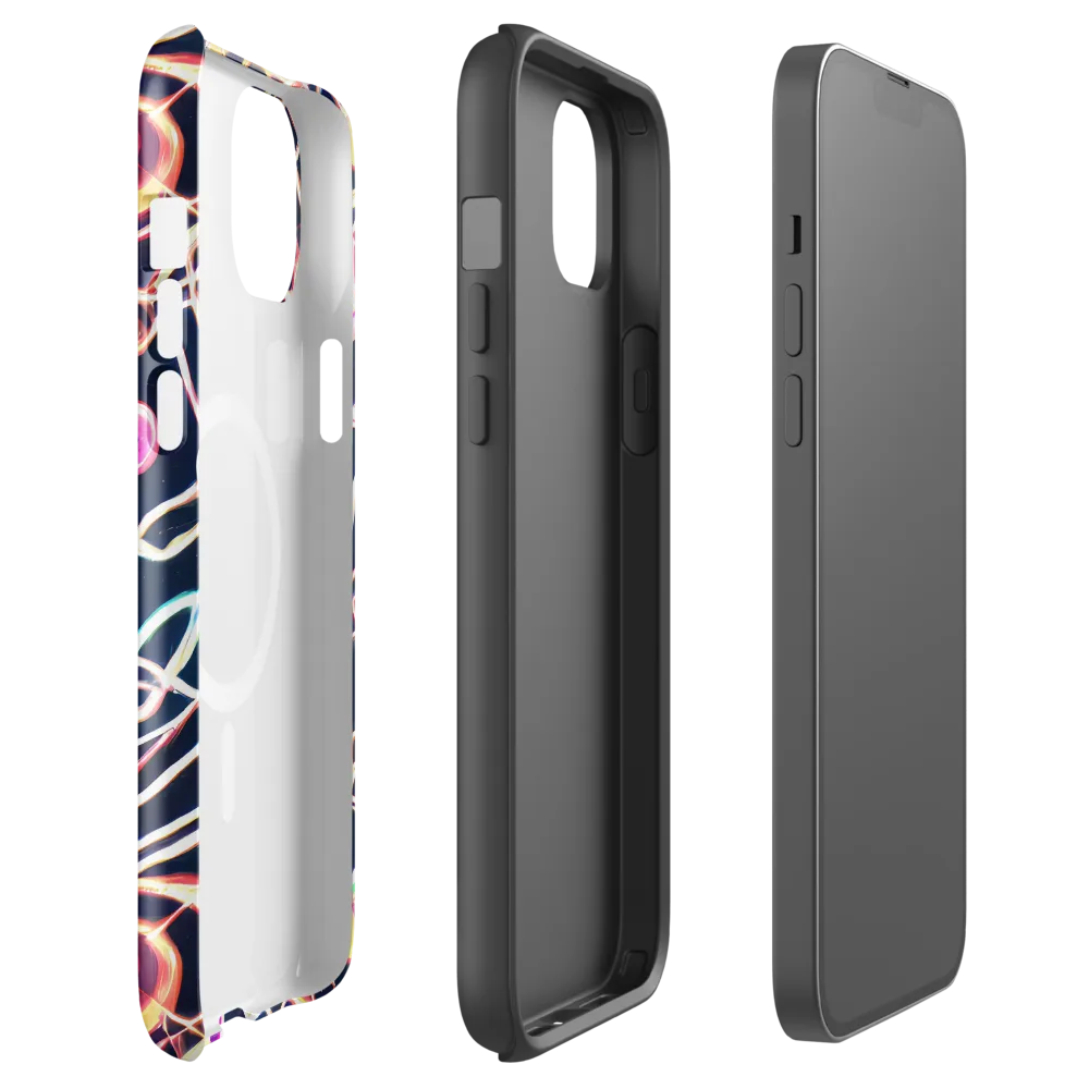 Galactic Entanglement on MagSafe Tough Case for iPhone® — Front