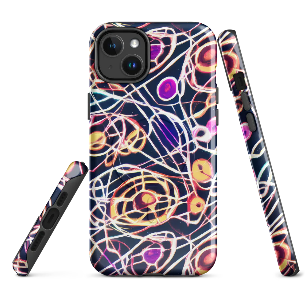 Galactic Entanglement on MagSafe Tough Case for iPhone® — Front