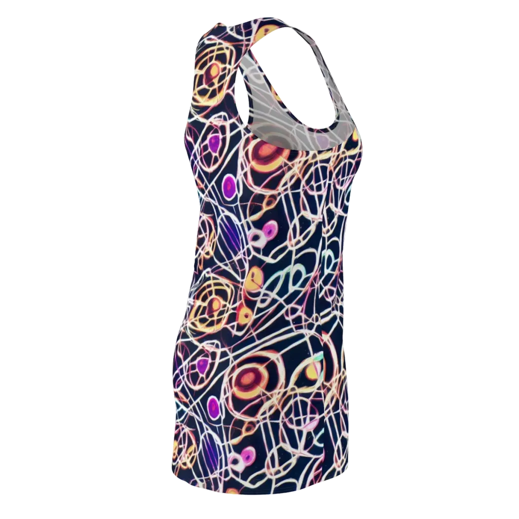 Galactic Entanglement on Racerback Dress — Back Side