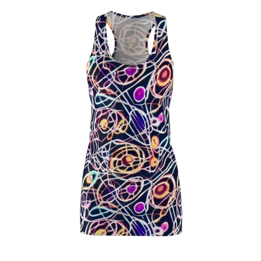 Galactic Entanglement on a Racerback Dress