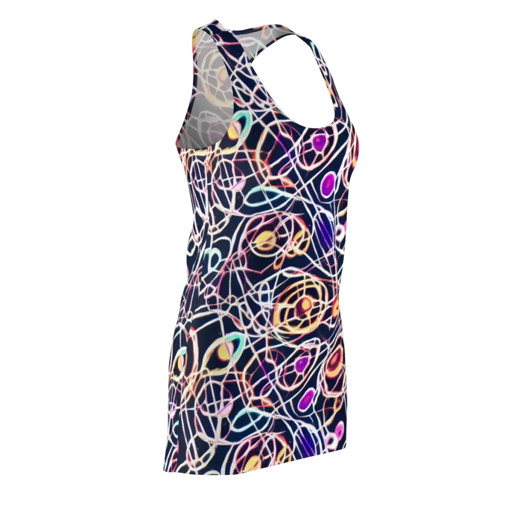 Galactic Entanglement on Racerback Dress — Front Side