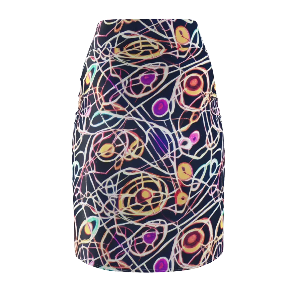 Galactic Entanglement on Pencil Skirt — Back