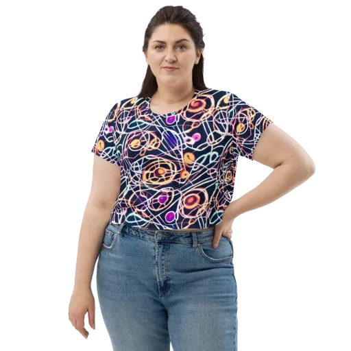 Galactic Entanglement on a Crop Tee