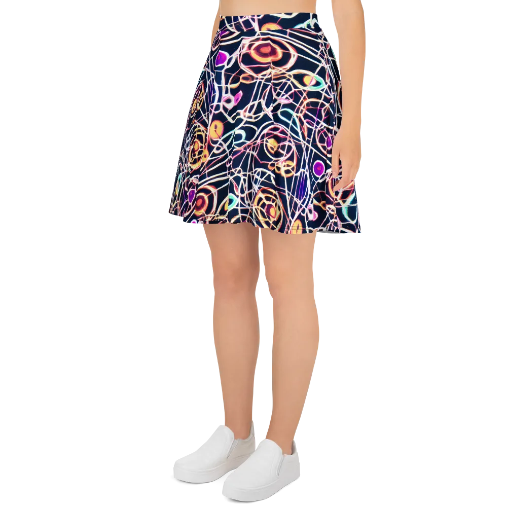 Galactic Entanglement on Skater Skirt — Left