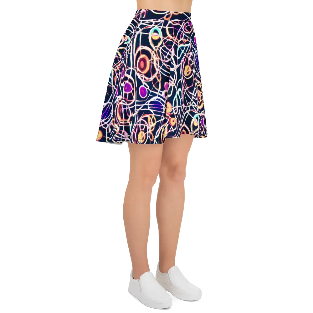 Galactic Entanglement on Skater Skirt — Right