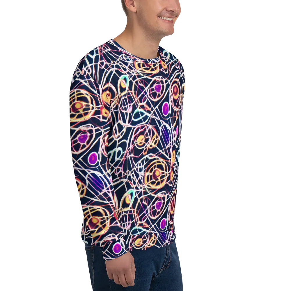 Galactic Entanglement on Sweatshirt — Right Front