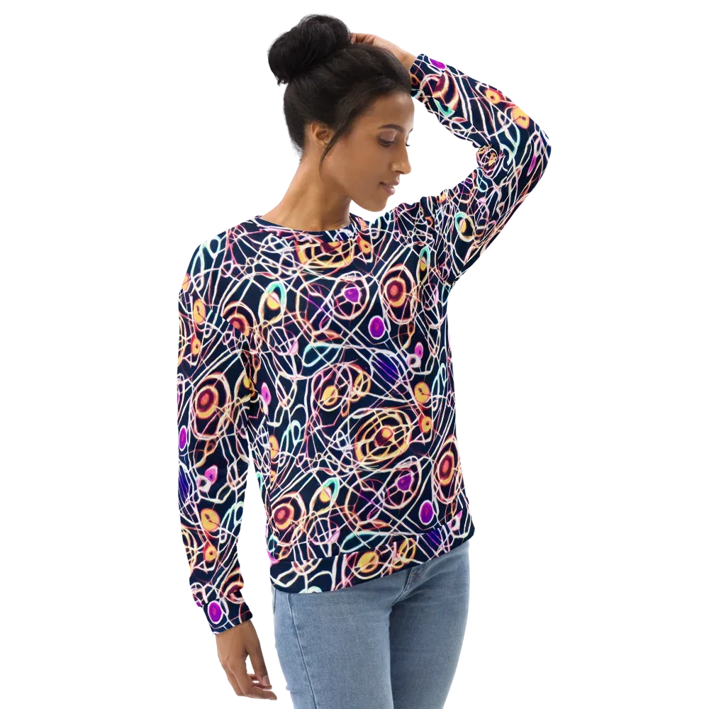 Galactic Entanglement on Sweatshirt — Right Front
