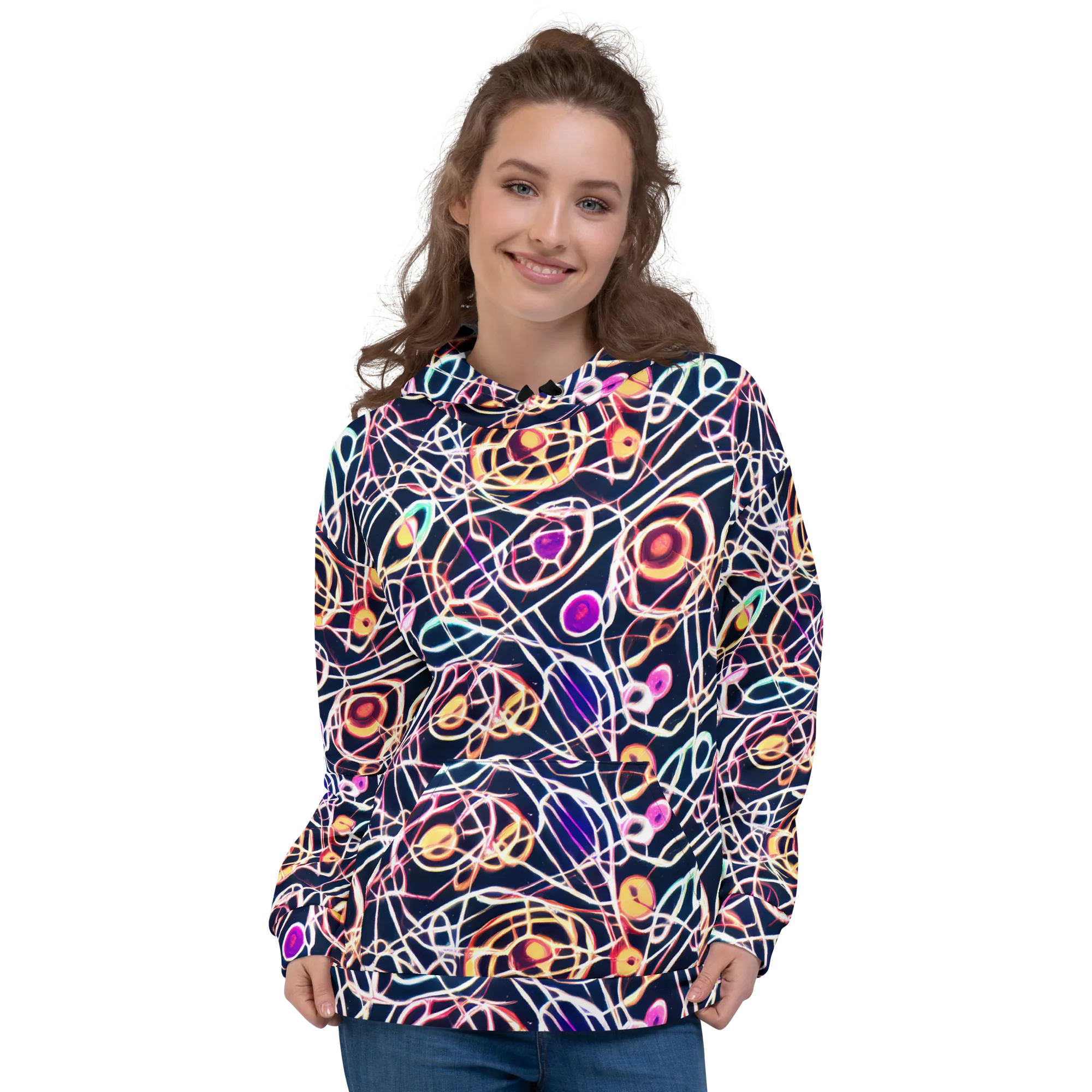 Galactic Entanglement on Hoodie — Front