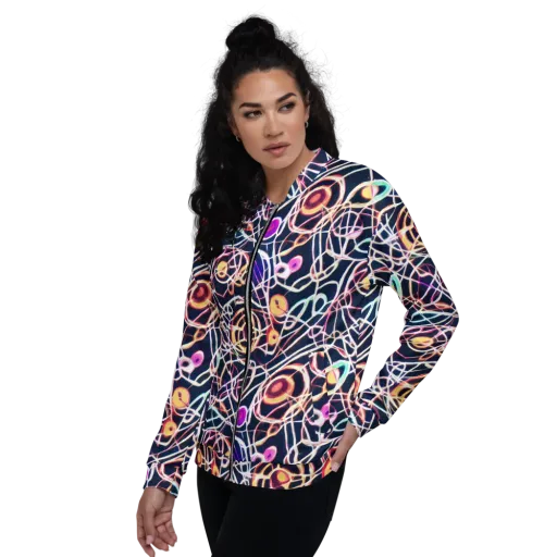 Galactic Entanglement on a Bomber Jacket