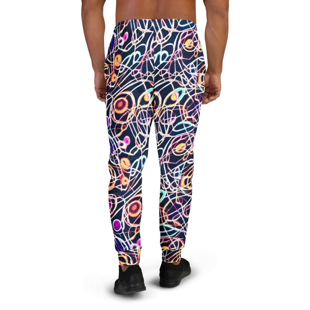 Galactic Entanglement on Men's Joggers — Back