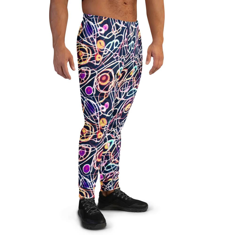 Galactic Entanglement on Men's Joggers — Right
