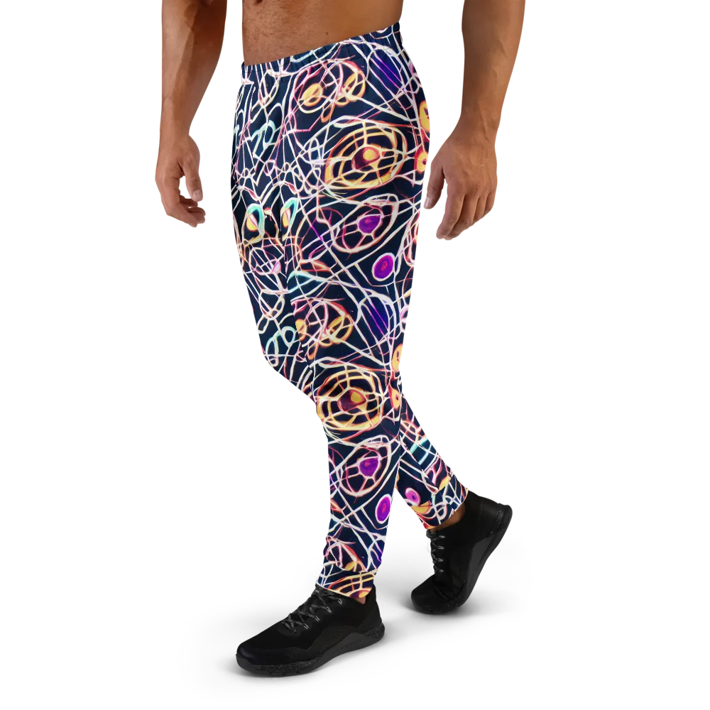 Galactic Entanglement on Men's Joggers — Left