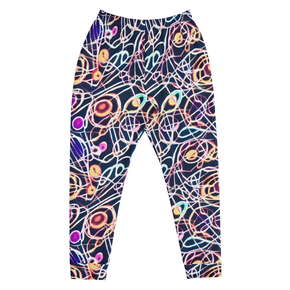 Galactic Entanglement on Men's Joggers — Front