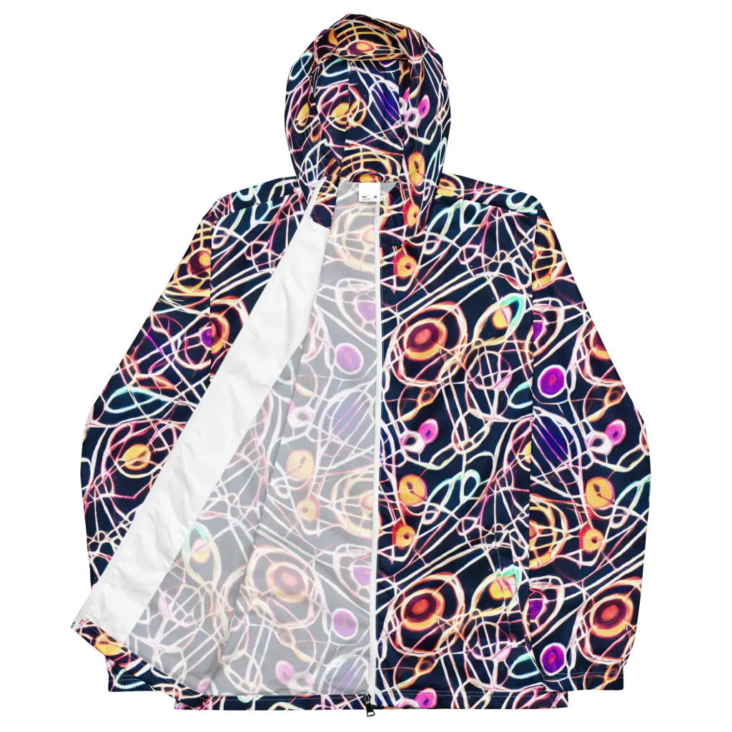 Galactic Entanglement on Men's Windbreaker — Front