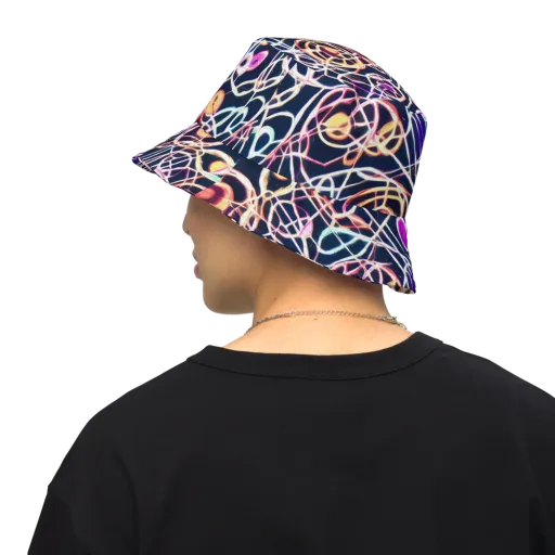 Galactic Entanglement on a Reversible Bucket Hat
