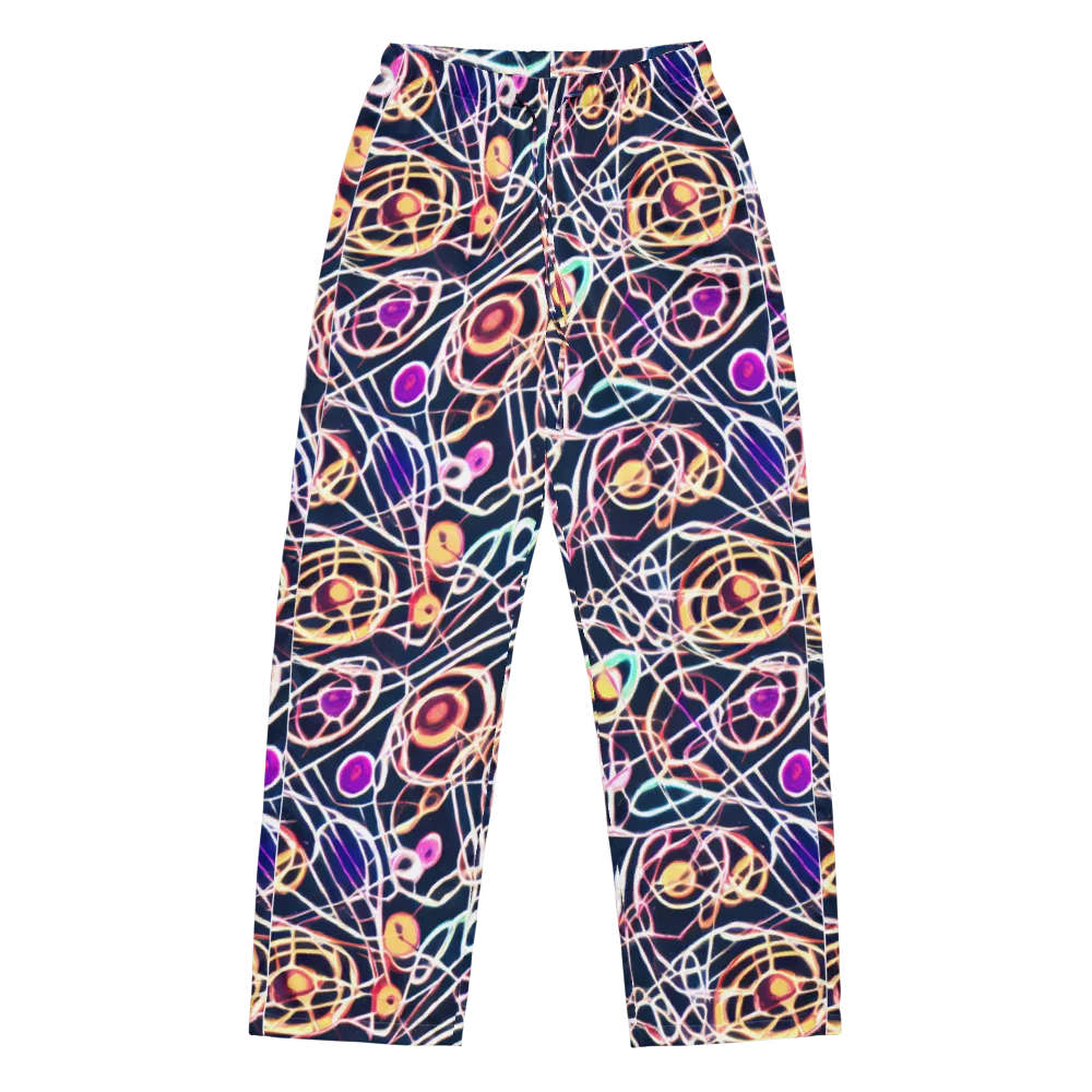 Galactic Entanglement on Women's Pajama Pants — Front