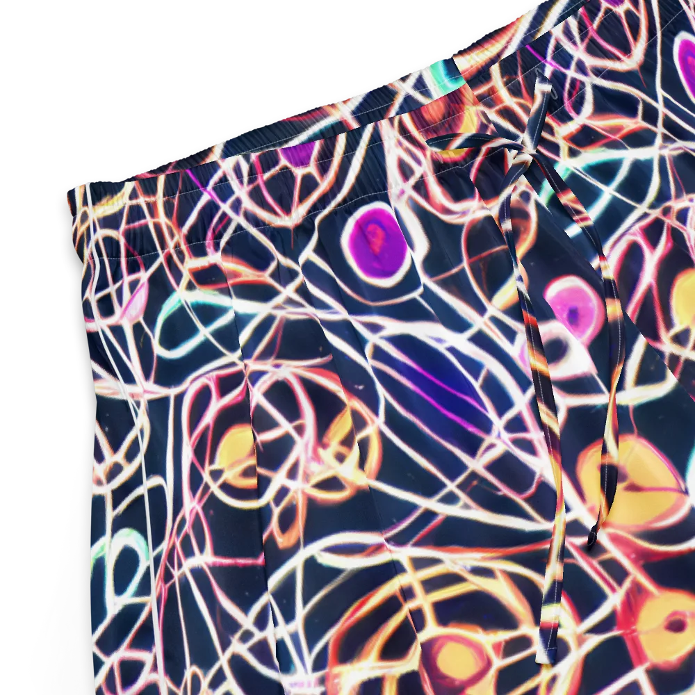 Galactic Entanglement on Women's Pajama Shorts — Product details