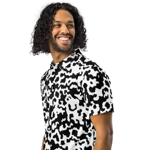 Blackwater Hide on a Men's Slim Fit Polo Shirt
