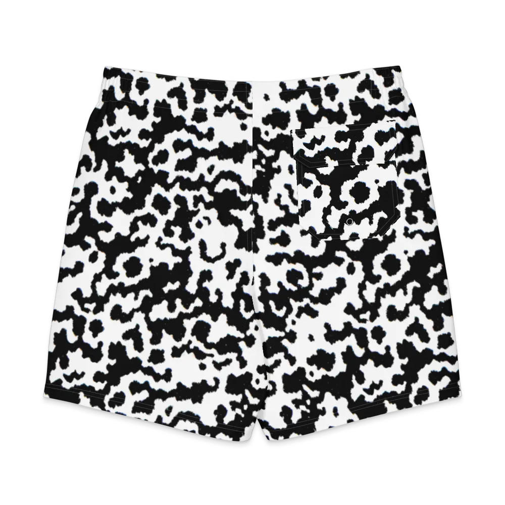 Blackwater Hide on Men's Board Shorts — Back