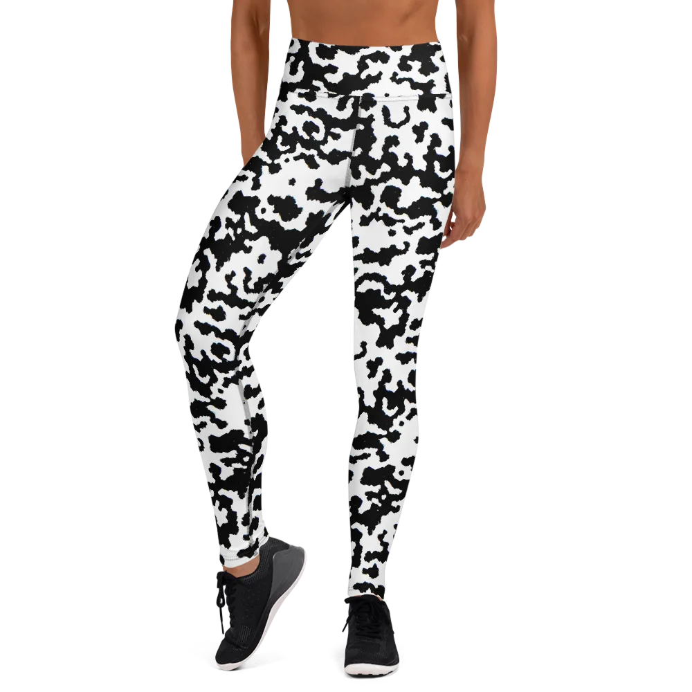 Blackwater Hide on Yoga Leggings — Front